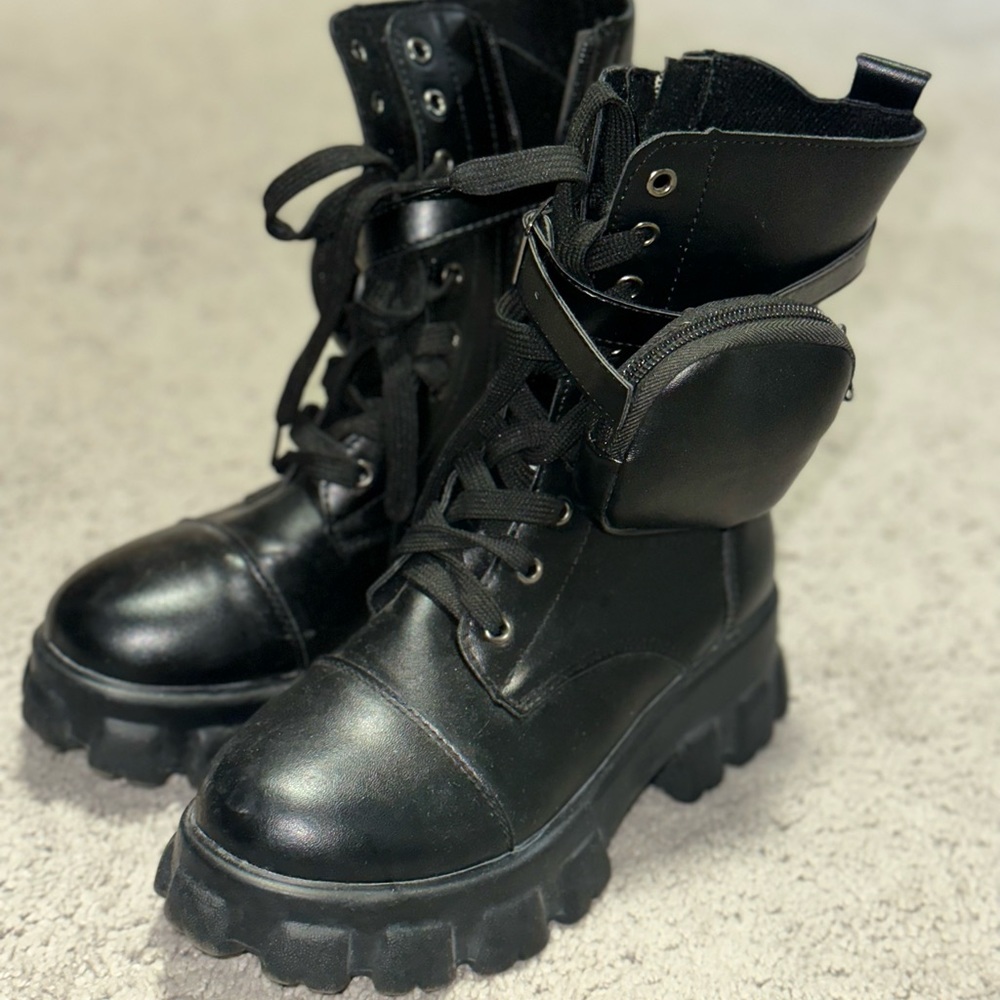 Combat Boots black